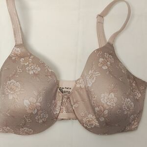 Bali Floral Lace Bra - Blush Beige